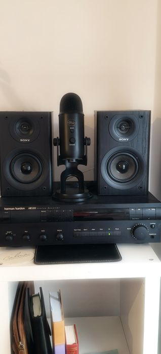 Zestaw audio: Amplituner Harman Kardon HK 3300 + Kolumny Sony SS-CMX500