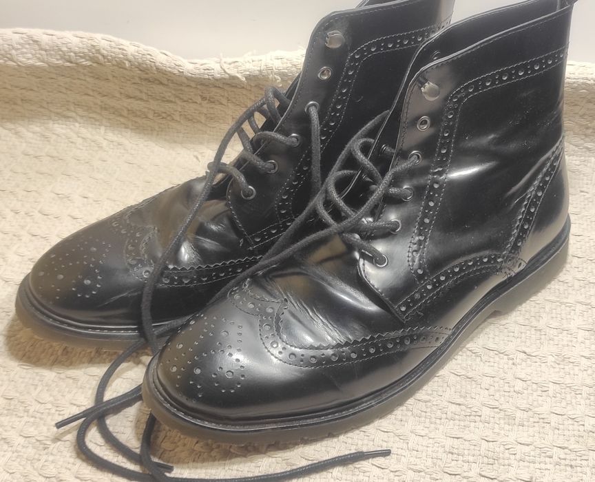 Чоловічі черевики шкіряні високі OSOS