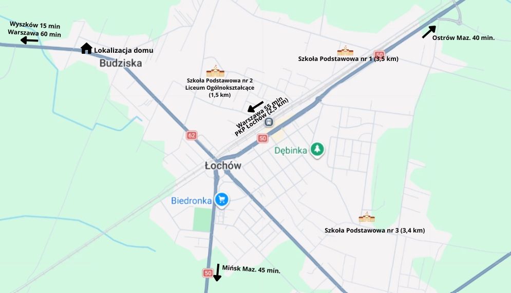 Dom – Budziska, Stare Budziska, Mysie Jadki - Widok 5