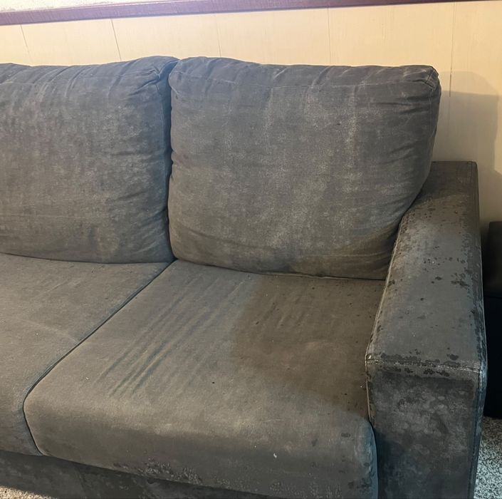 Sofa usado com chaise longue