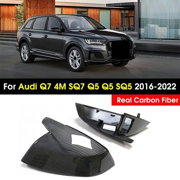 Накладки на зеркала Audi Q5 Q7 SQ5 SQ7 зеркала ауди ку5 ку7 боковые зеркала ауди