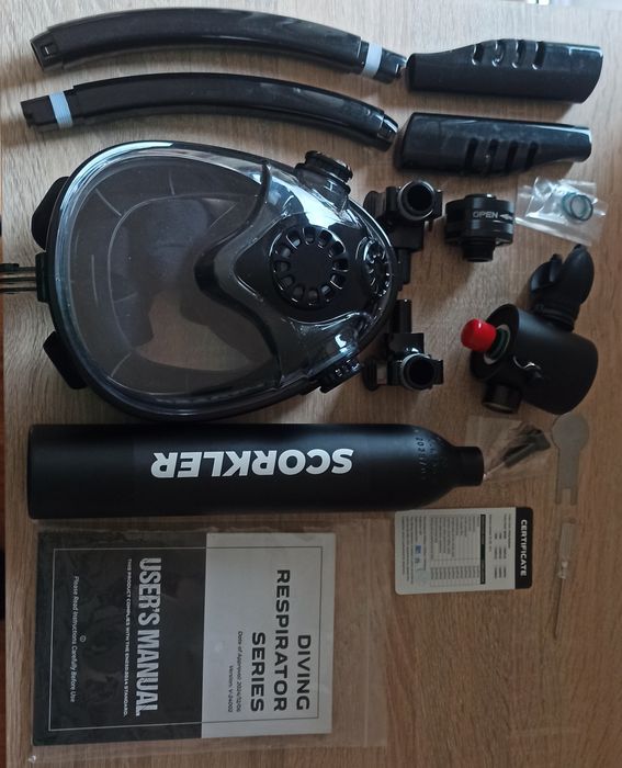 Maska do nurkowania 0.5L