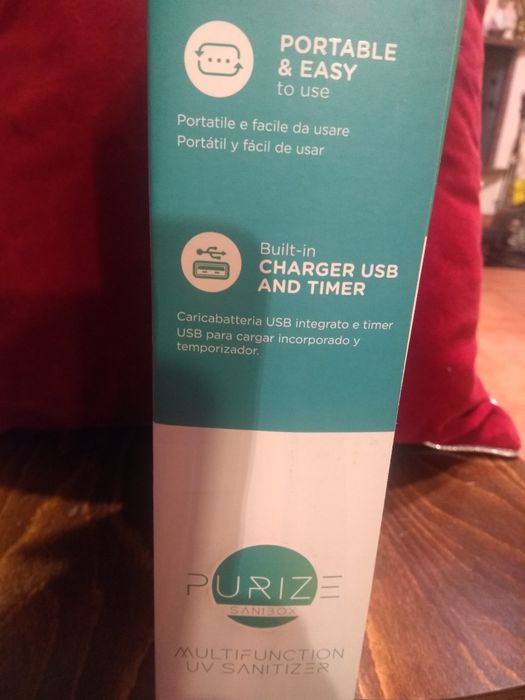 Urządzenie do dezynfekcji,sterylizator UV,Purize Sanibox