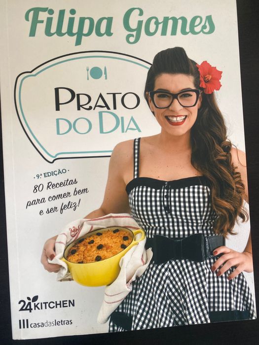 Livro “Prato do Dia” - Filipa Gomes - novo