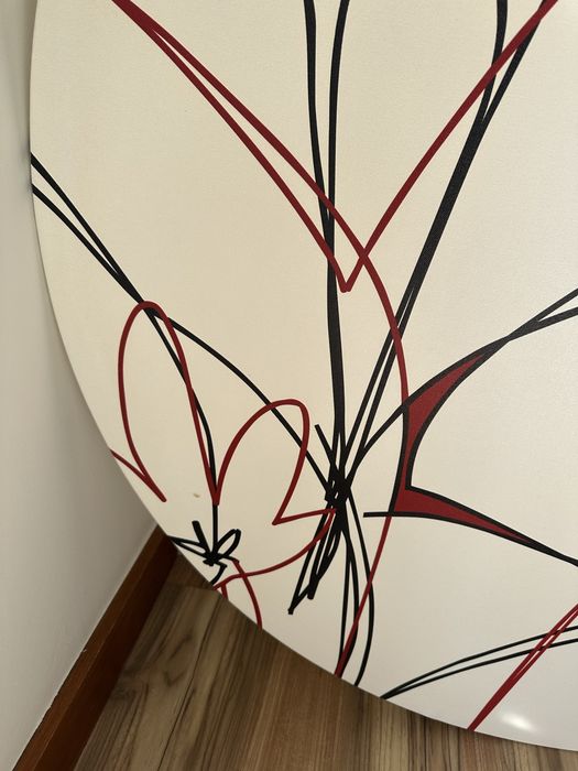 Quadro Redondo Tela IKEA (Coleção PJÄTTERYD - Descontinuado