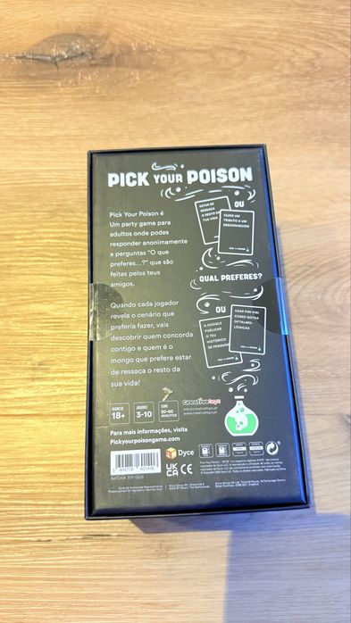 Jogo Pick Your Poison - After dark