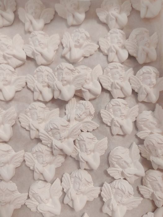 Anjos gesso perfumado
