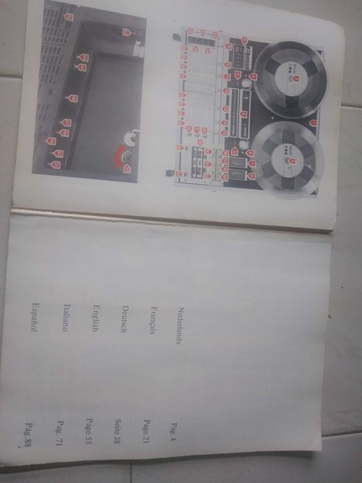 Leitor bobine Philips n4450 manual