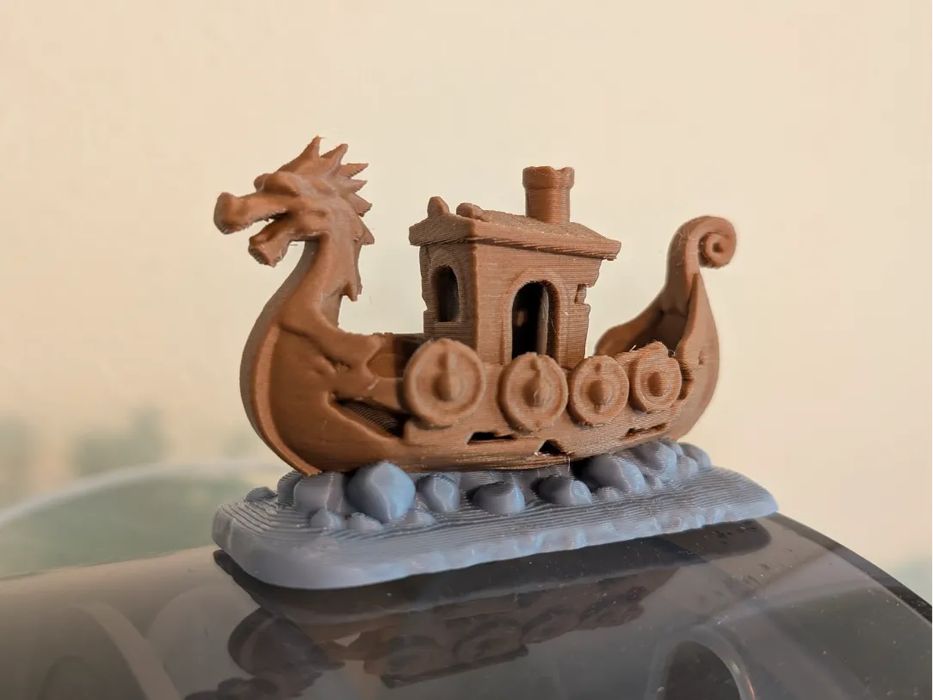 Navio Viking Naufragado - Decoração Aquário