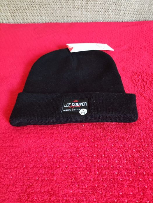 Czapka Lee Cooper Czarna uniwersalna uniseks