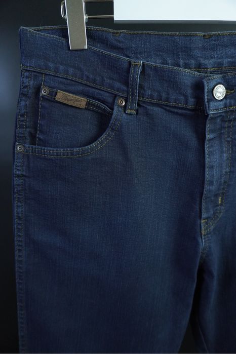Чоловічі джинси | оригінал | WRANGLER Texas  Stretch Men’s Dark Blue Jeans  W36 L30