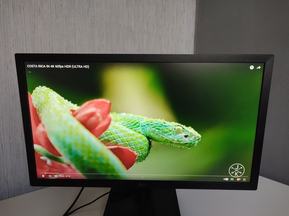 Monitor LG 21.45 Full HD Novo