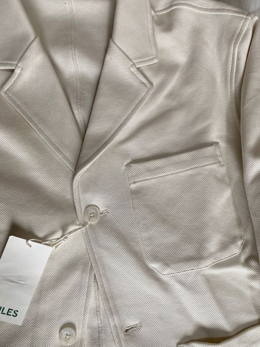 Blazer JULES XL, cor: bege ou azul (Novo c/etiqueta)