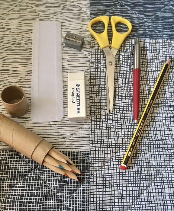 Conjunto lápis e canetas de cor para pintar + diversos