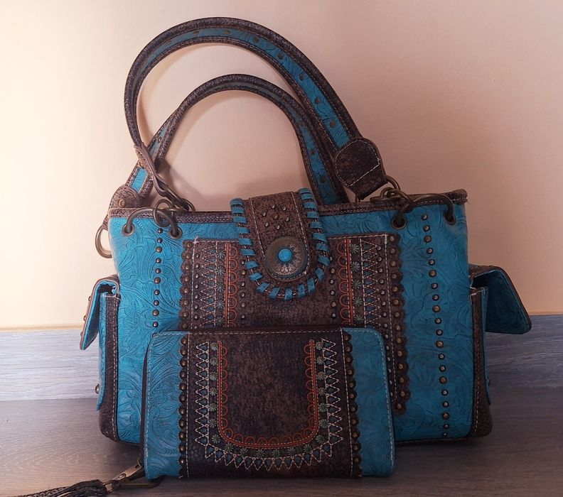 Conjunto de Mala e carteira