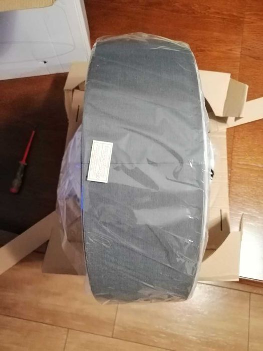 Lampa sufitowa okrągła 40 cm LED z pilotem Navaris