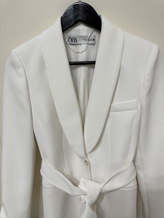 Жакет Zara, білий, розмір XS, стан нового