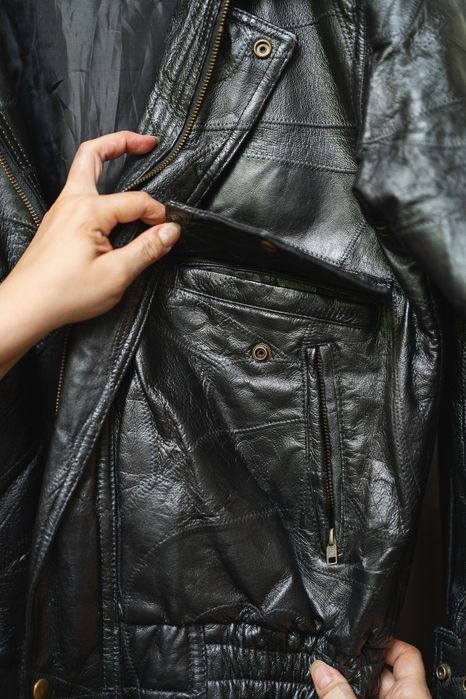 Kurta skórzana męska