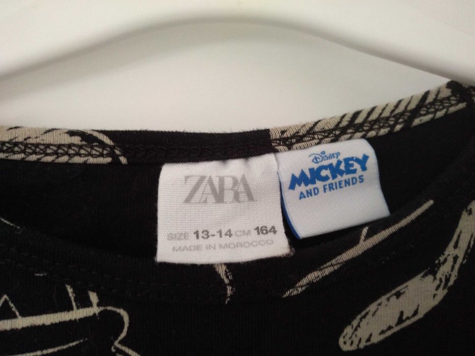 Bluza MICKEY krótka dla dziewczynki ZARA roz. 164/Stan idealny