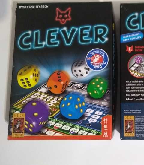 Игра настольная CLEVER, приехала с Нидерланды.