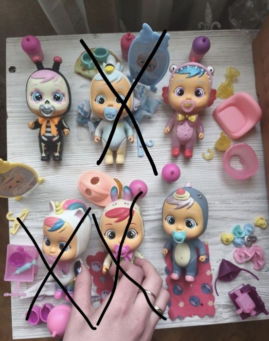 Ігровий набір Cry Babies Magic Tears Dress Me Up