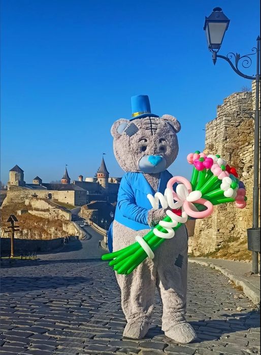 Ростові ляльки Ведмедики Тедді Аніматори Для свята