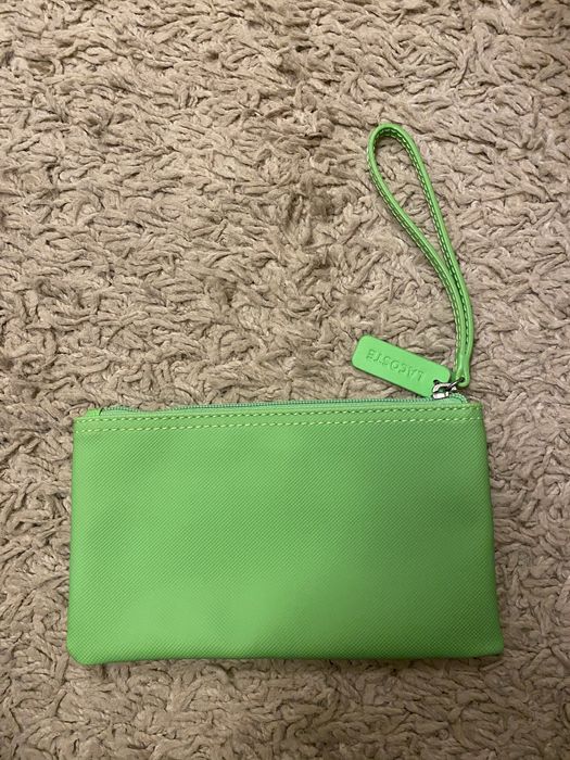 Kosmetyczka saszetka lacoste neonowa