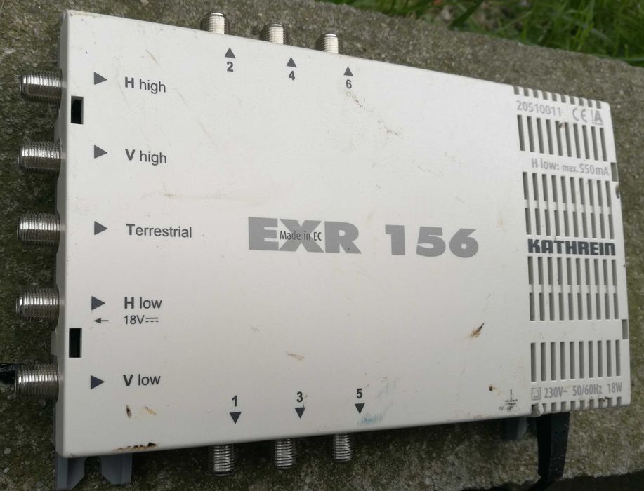 Multiprzełącznik SAT Kathrein EXR 156 + EXR 1516