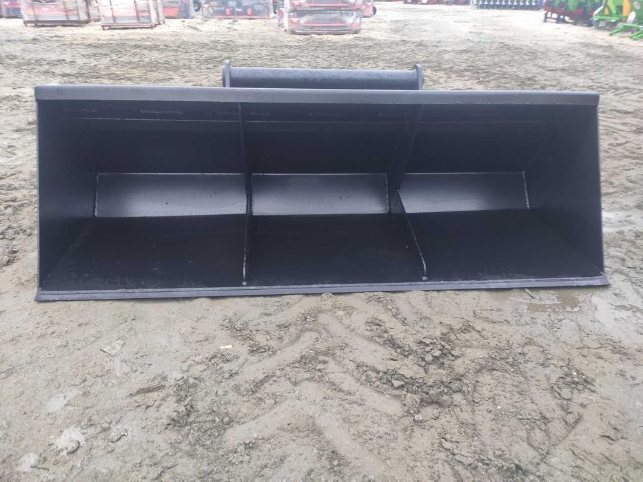 Łyżka objętościowa 1,2–2,2 m³ • 2,0 / 2,2 / 2,4 m • Hardox HB500 • do ładowarki i ładowacza • wzmacniana • NOWA