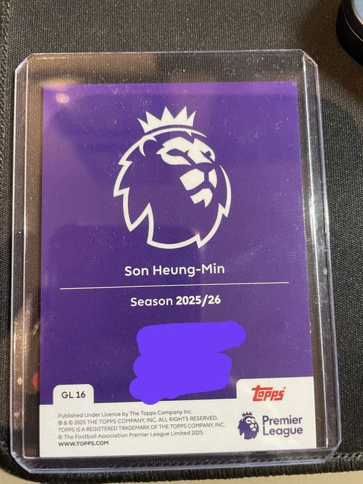 Son Heung-Min Gold Lion Topps Premier League 2026