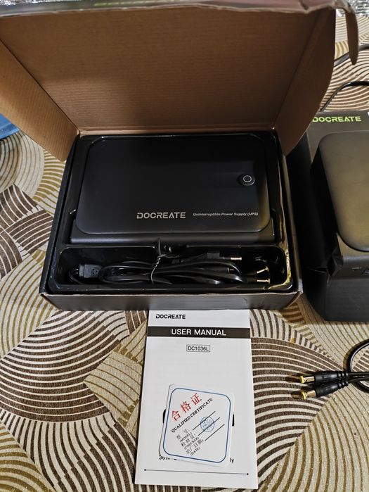 UPS ДБЖ для роутера, камери 36Вт Docreate DC1036L