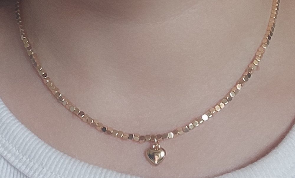 Чокер з гематиту