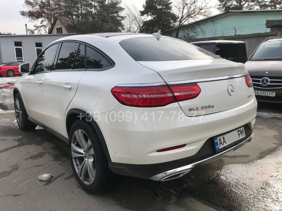 Обвес Mercedes GLE63 AMG GLE Coupe W292 C292 W166 Бампер Решетка