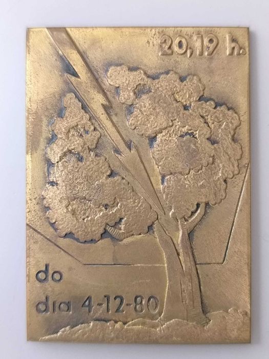 Medalha Comemorativa 1º Aniversário Morte do Dr. Francisco Sá Carneiro