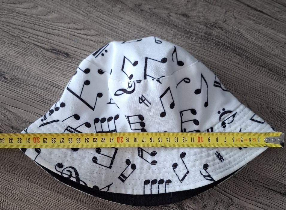 Dwustronny bucket-hat kapelusz rybacki