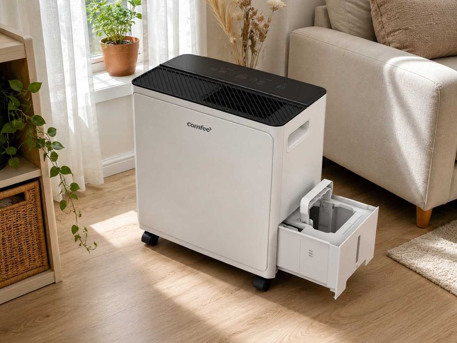 Осушувач повітря Comfee CDDAE-30DEN7-QA3 30л WiFi осушитель воздуха влагопоглотитель для сушки дома ванной белья плісняви плесени підвалу подвалу