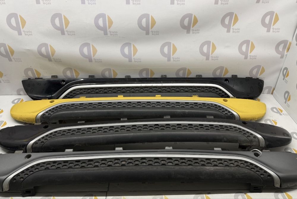 Lip spoiler tras facelift restyling smart fortwo 451