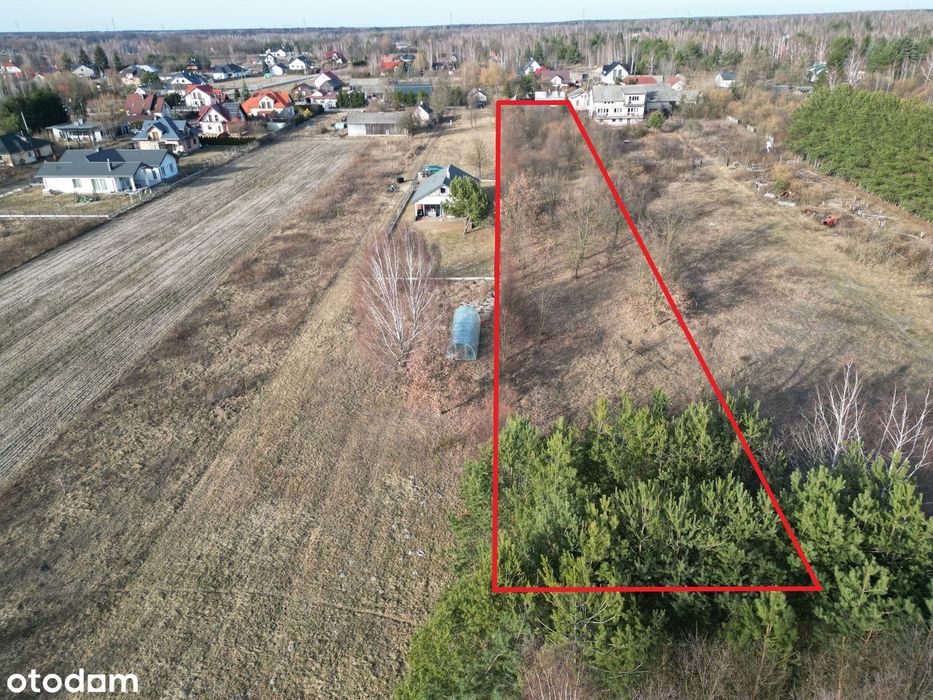 Działka budowlana MNU z zabudową + teren rolny | 5 160 m² | Krzewina