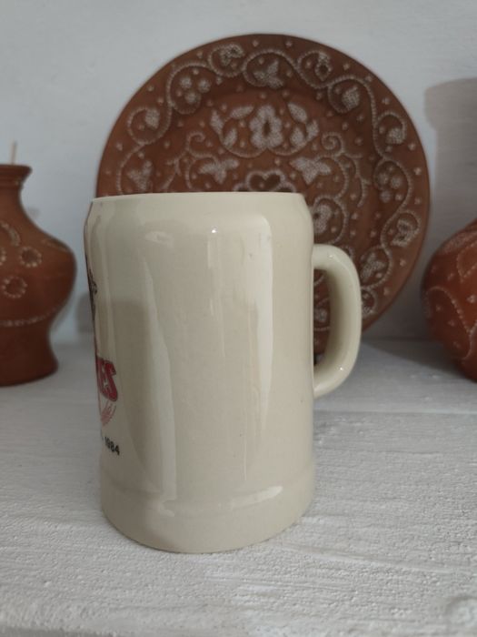 Caneca cerveja Sagres do Festival de 1984 em Elvas