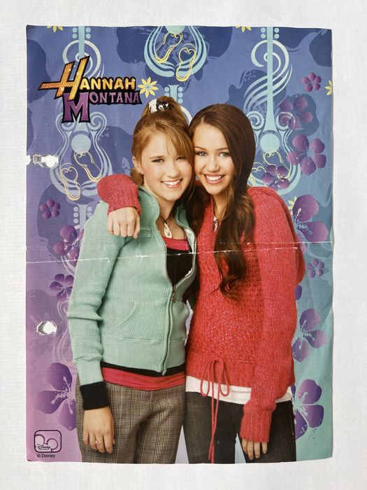 duża karteczka do segregatora Hannah Montana