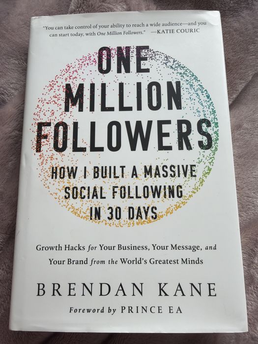 Книга One Million Followers by Brendan Kane для збільшення охоплень