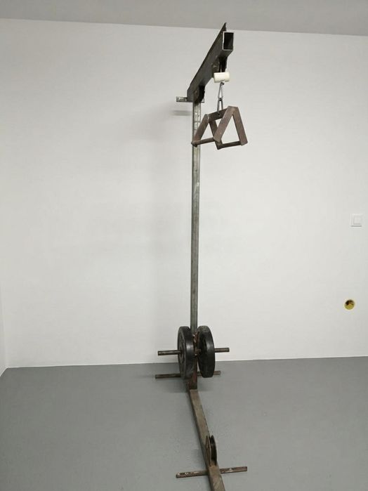Máquina Musculação Caseira (Polia Alta e Baixa)