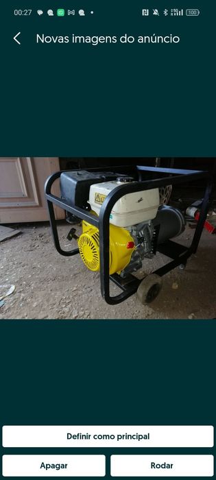 Gerador Honda trifásico e monofásico