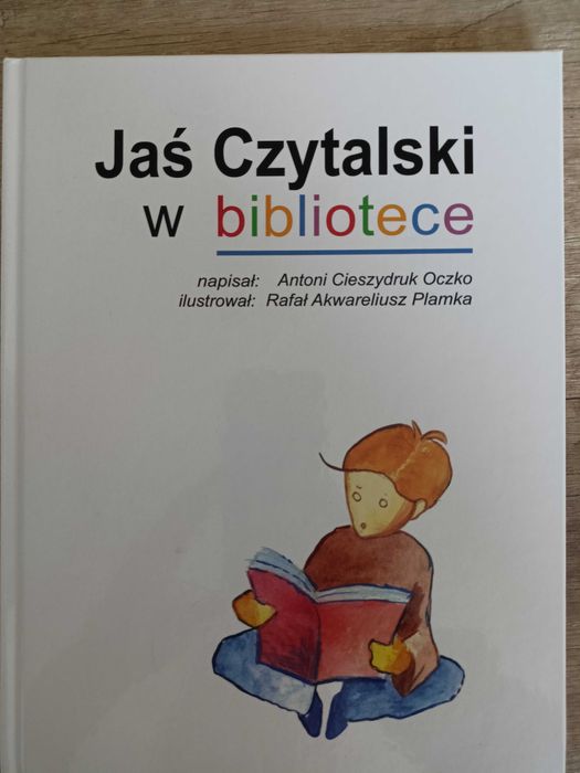 Jaś Czytalski w bibliotece