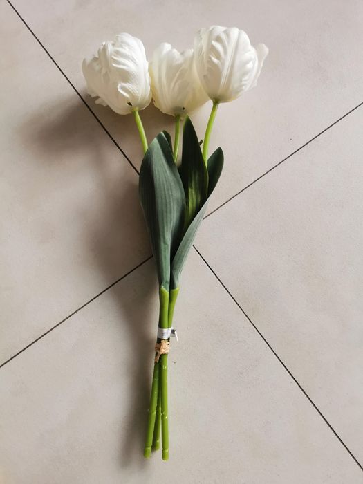 Home&You tulipany bukiet sztucznych kwiatów 3 sztuki nowe
