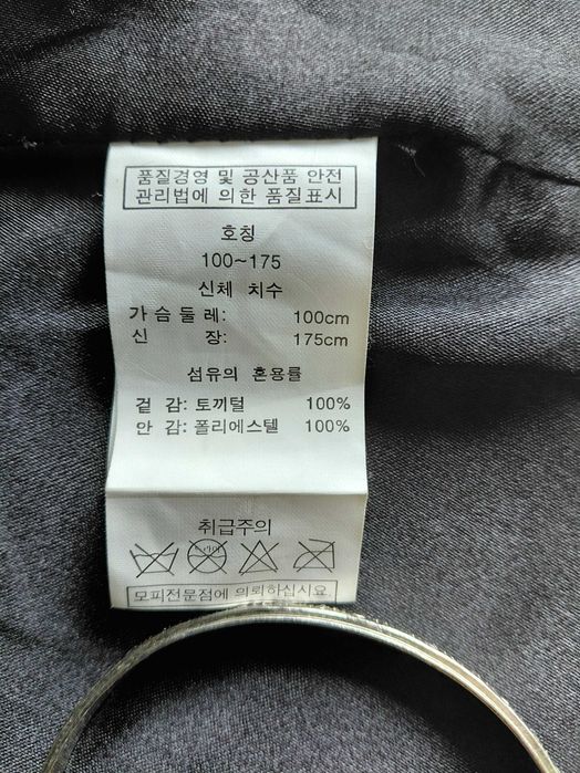 Nowe NATURALNE FUTRO Z KRÓLIKA 100% premium EvaJunie Korea kurtka zimowa