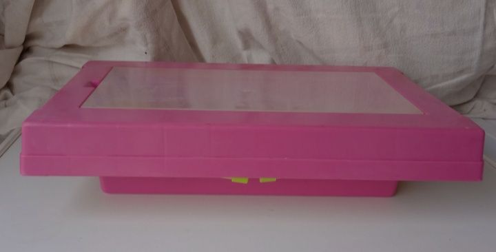 Mini mesa ou escrivaninha dobrável de tampo amovível, faz mini aquário