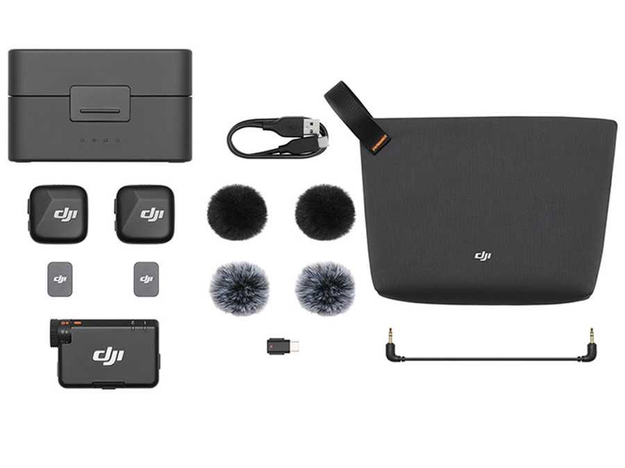 З гарантією • НОВІ • DJI Mic Mini 2TX+1RX – мікрофон для відео, блогу