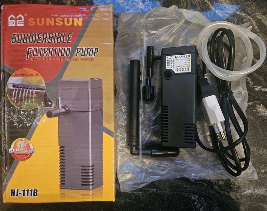 filtr akwarium pompka HJ-111B nowy