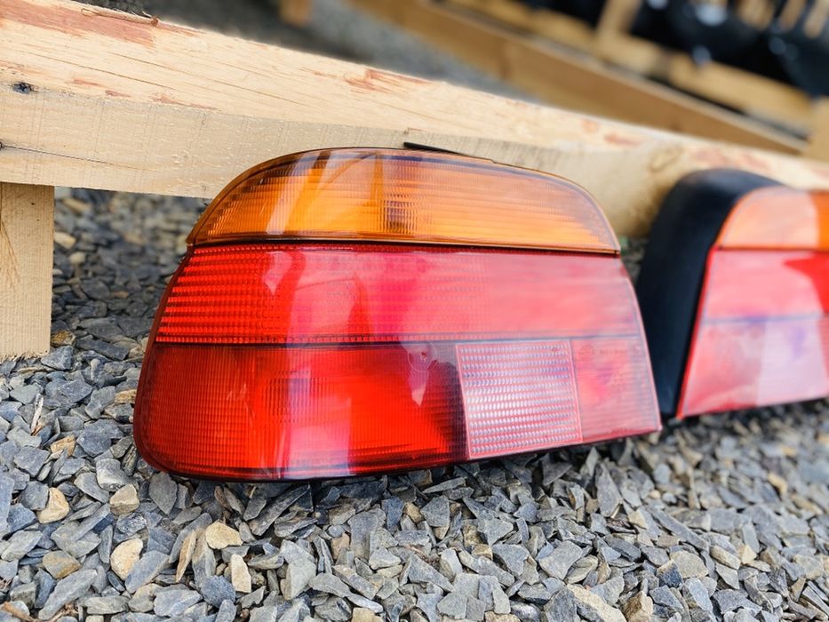 Бмв Е39 BMW e39 Sedan Седан Hella Стопи Дорестайл Жовті Фонари Задние